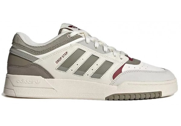 Adidas Originals Drop Step Low White Dark Green