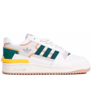 Adidas Forum Exhibit Low White Green Yellow