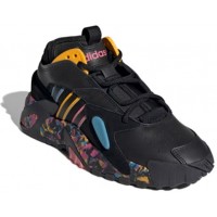 Кроссовки Adidas Originals Streetball Black Yellow Blue