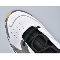 Кроссовки Adidas Streetball Black White Grey Yellow утепленные