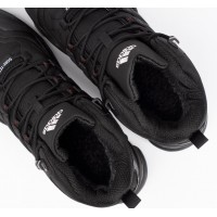 Кроссовки Adidas Terrex Winter Mid Gore-Tex Black Grey утепленные