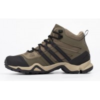 Adidas Terrex Winter Mid Gore-Tex Beige Black утепленные