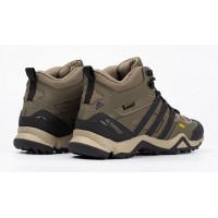 Adidas Terrex Winter Mid Gore-Tex Beige Black утепленные