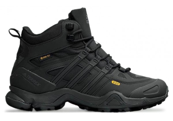 Adidas Terrex Winter Mid Gore-Tex Black утепленные
