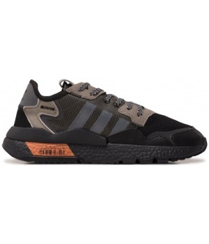 Adidas Nite Jogger Black Grey Orange черные