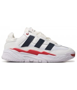 Adidas Niteball White Blue Red белые