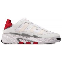 Adidas Niteball White Red белые