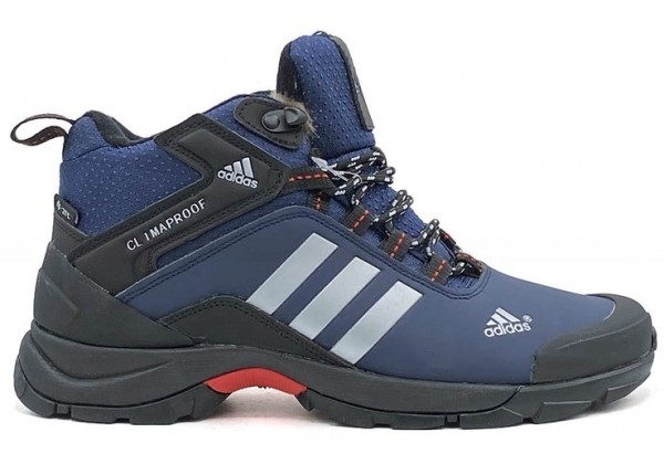Adidas Terrex Climaproof (-21°) High Navy White Black с мехом