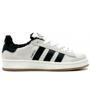 Adidas Campus 00s Crystal White Core Black с мехом