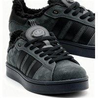 Adidas Campus 00s Dark Grey Black с мехом Adidas Campus 00s Dark Grey Black с мехом
