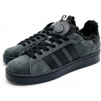 Adidas Campus 00s Dark Grey Black с мехом Adidas Campus 00s Dark Grey Black с мехом