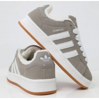 Adidas Campus 00s Grey с мехом