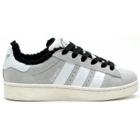 Adidas Campus 00s Grey White With Fur зимние