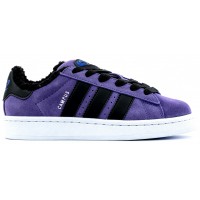 Adidas Campus 00s Purple Black с мехом
