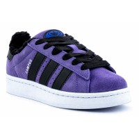 Adidas Campus 00s Purple Black с мехом
