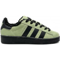 Adidas Campus 00s Green Black With Fur зимние