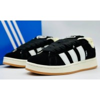 Adidas Campus 00s Core Black с мехом