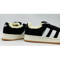 Adidas Campus 00s Core Black с мехом