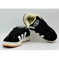 Adidas Campus 00s Core Black с мехом