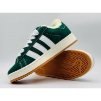 Adidas Campus 00s Dark Green с мехом