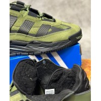 Adidas Niteball Grass Green Black с мехом