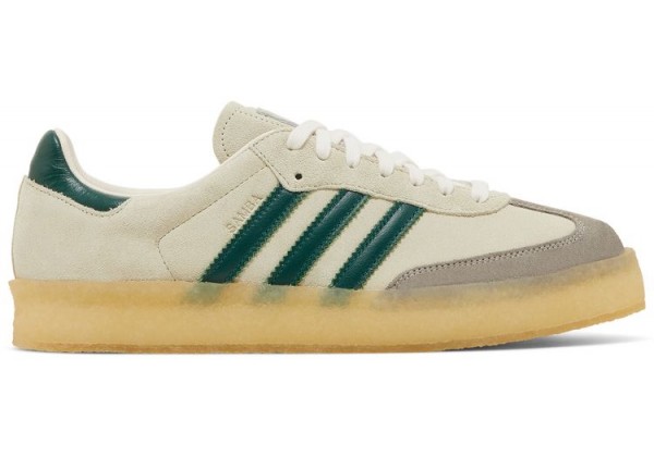 Adidas Ronnie Fieg x Clarks x 8th Street Samba Kithmas Collection Chalk White