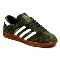 Кроссовки Adidas Hamburg Green White Gum