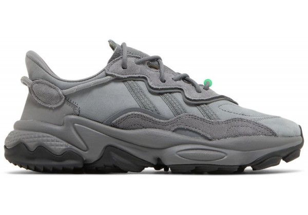 Adidas Ozweego Dark Grey Solar Green Adidas Ozweego Dark Grey Solar Green