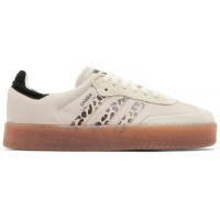 Adidas Sambae Cream White Leopard