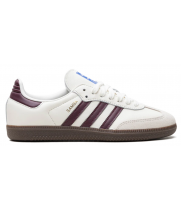 Adidas Samba Off-White Maroon
