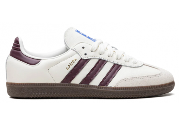 Adidas Samba Off-White Maroon