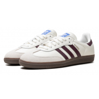 Adidas Samba Off-White Maroon