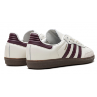 Adidas Samba Off-White Maroon