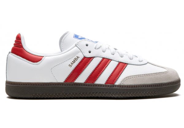 Adidas Samba OG White Better Scarlet
