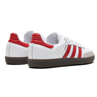 Adidas Samba OG White Better Scarlet