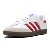 Adidas Samba OG White Better Scarlet