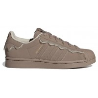 Кеды Adidas Superstar Light Grey Brown