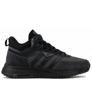 Adidas Retropy F2 Mid Gore-Tex With Fur Black Grey