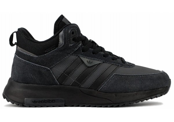 Adidas Retropy F2 Mid Gore-Tex With Fur Black Grey