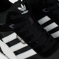 Adidas Retropy F2 Mid With Fur Black White