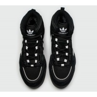 Adidas ADI 2000 Mid With Fur Black White