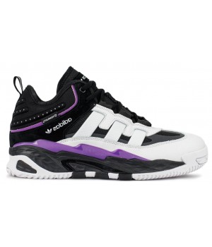 Adidas Niteball With Fur White Purple