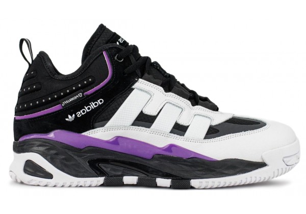 Adidas Niteball With Fur White Purple