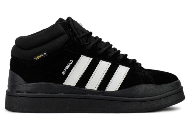 Adidas Campus With Fur Black White