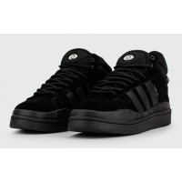 Adidas Campus With Fur Triple Black