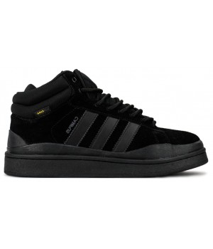 Adidas Campus With Fur Triple Black