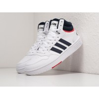 Adidas Hoops 3.0 Mid White Vivid Red