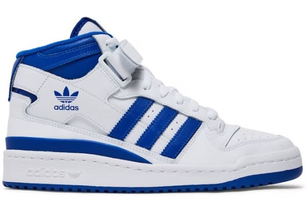 Adidas Forum Mid White Royal Blue