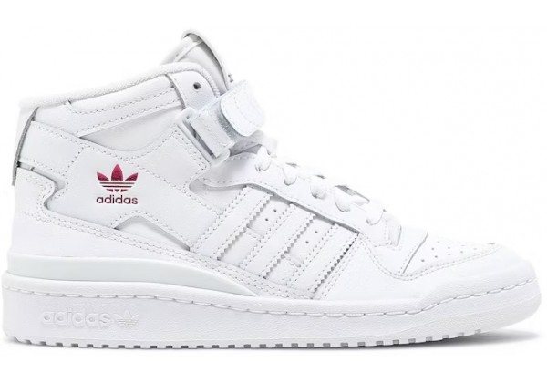 Adidas Forum Mid White Shock Pink