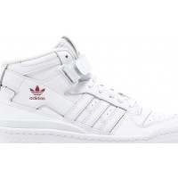 Adidas Forum Mid White Shock Pink